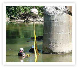 EnviroScience Commercial Diving Services at Water Treatment Plant