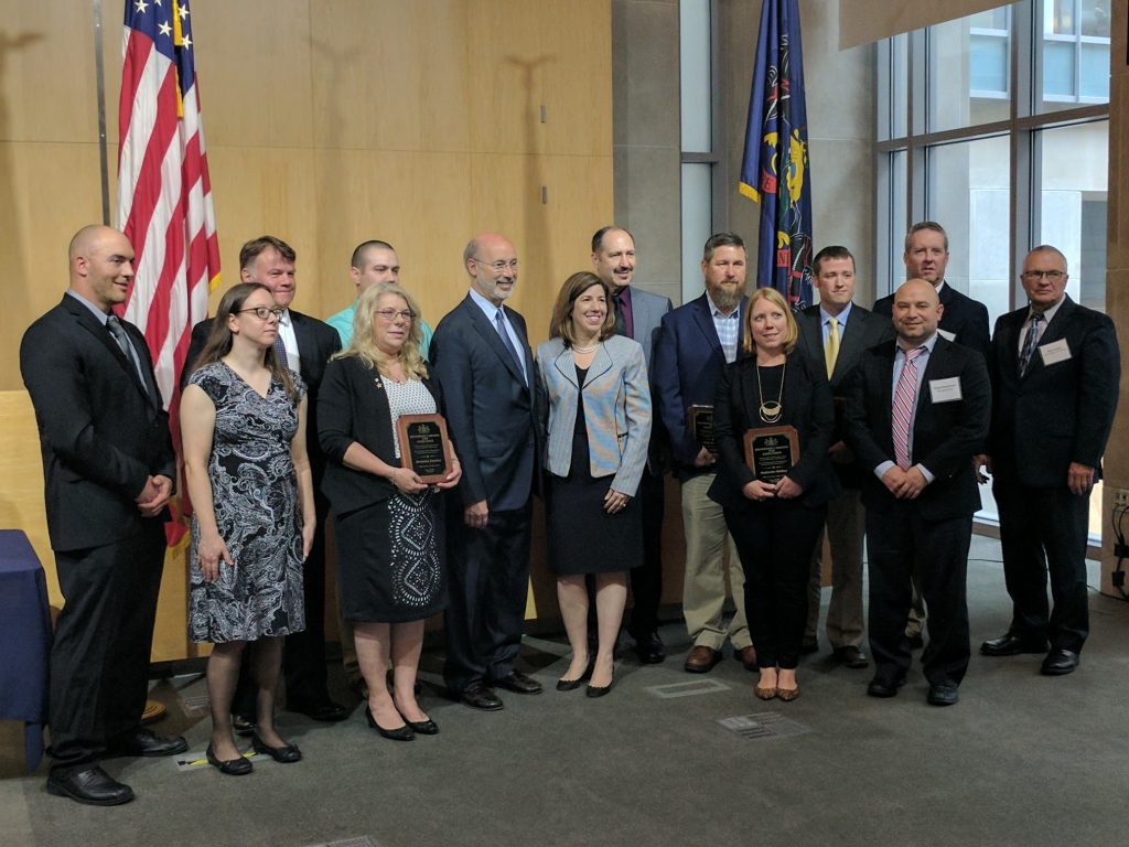 Hunters Station Project Leaders & Team Earns PA Governor’s Excellence