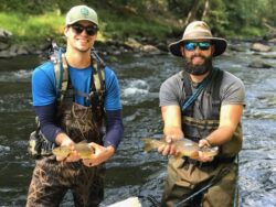 EnviroScience Biologists Performing Fish Survey